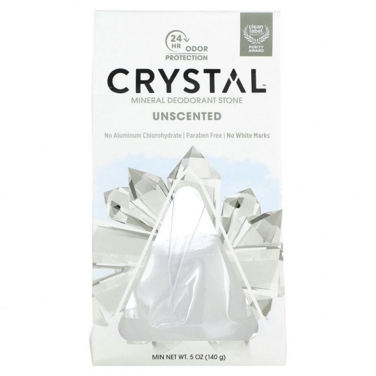 Crystal Body Deodorant, Минеральный дезодорант, без запаха, 140 г (5 унций)