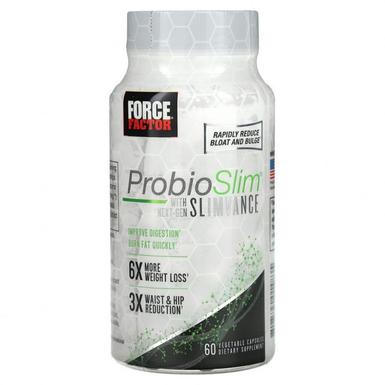 Force Factor, ProbioSlim + Next-Gen SLIMVANCE, 60 капсул