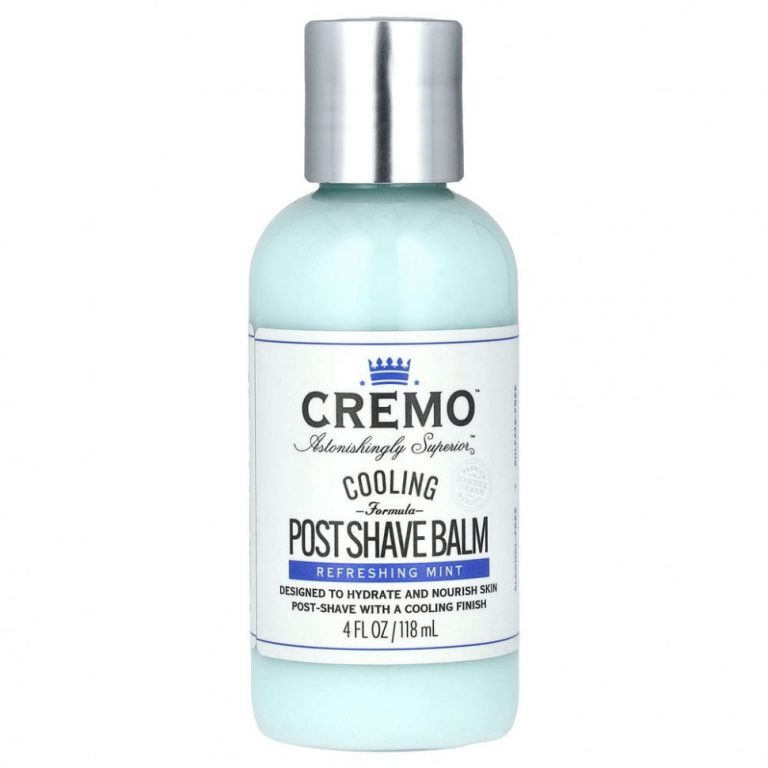 Cremo, Cooling Formula, бальзам после бритья, освежающая мята, 118 мл (4 жидк. Унции)