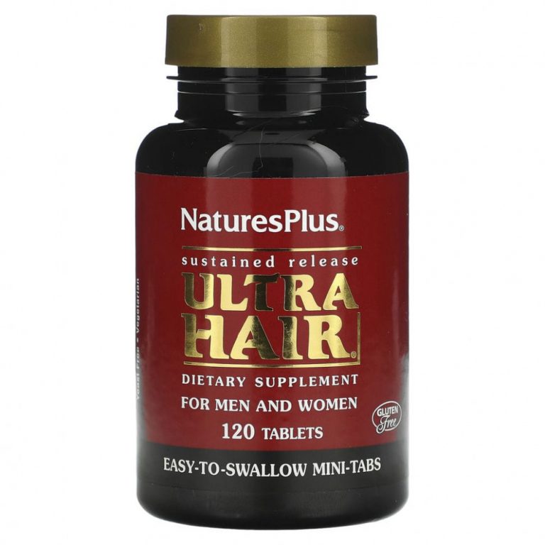 NaturesPlus, Ultra Hair, для мужчин и женщин, 120 таблеток