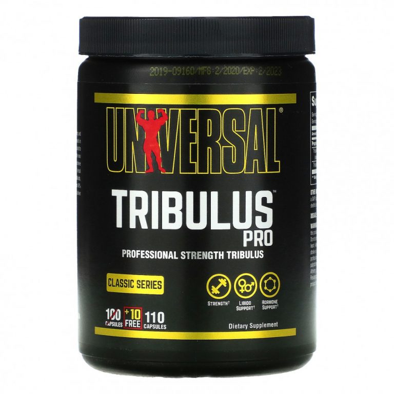 Universal Nutrition, Classic Series, Tribulus Pro, профессиональная добавка с якорцами, 110 капсул