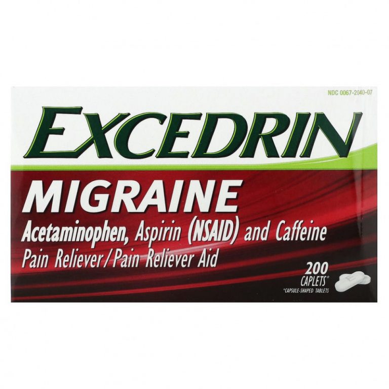 Excedrin, Мигрень« 200 капсул