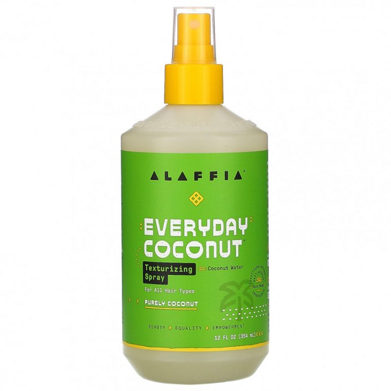 Alaffia, Everyday Coconut, спрей для густоты волос, 354 мл (12 жидк. унций)