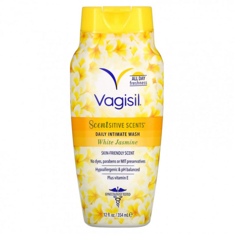 Vagisil, Scentsitive Scents, ежедневное средство для интимной гигиены, белый жасмин, 354 мл (12 жидк. Унций)