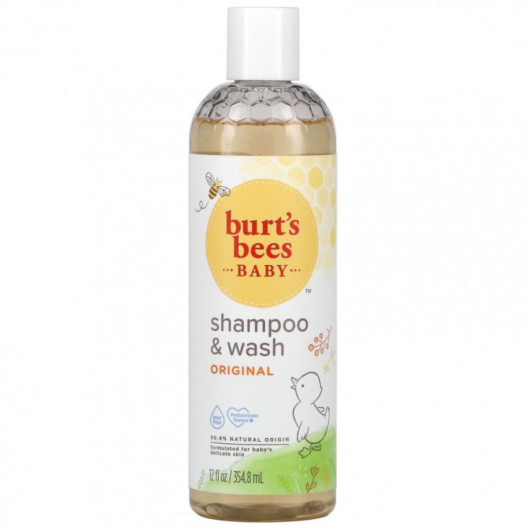 Burt’s Bees, Baby, шампунь и средство для стирки, оригинальный, 354,8 мл (12 жидк. Унций)