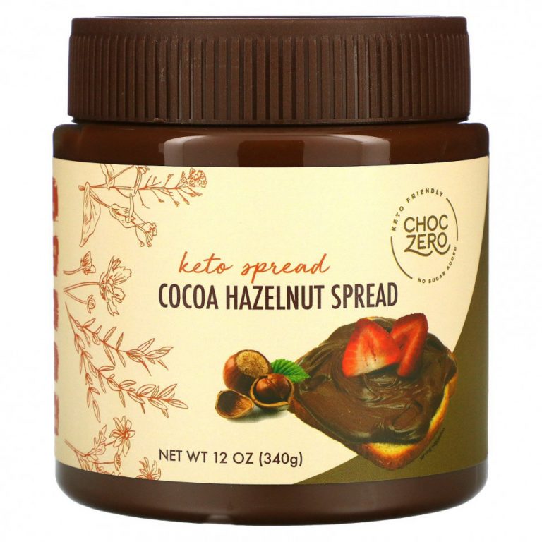 ChocZero, кетопаста, шоколадный фундук, 340 г (12 унций)