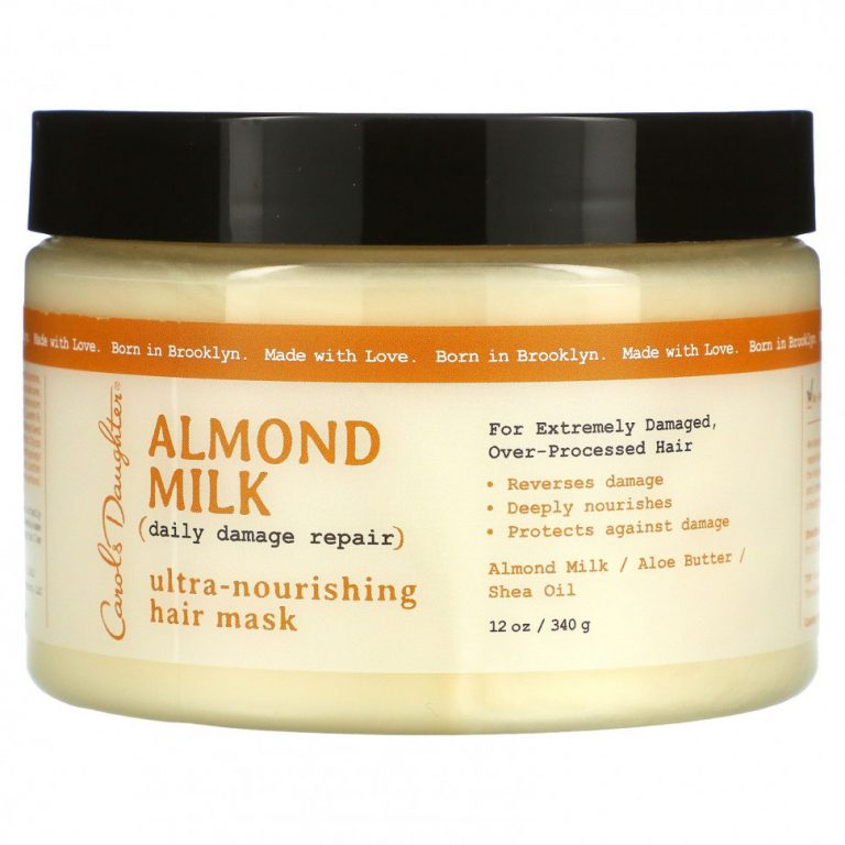 Carol’s Daughter, Almond Milk, Daily Damage Repair, ультрапитательная маска для волос, 340 г (12 унций)