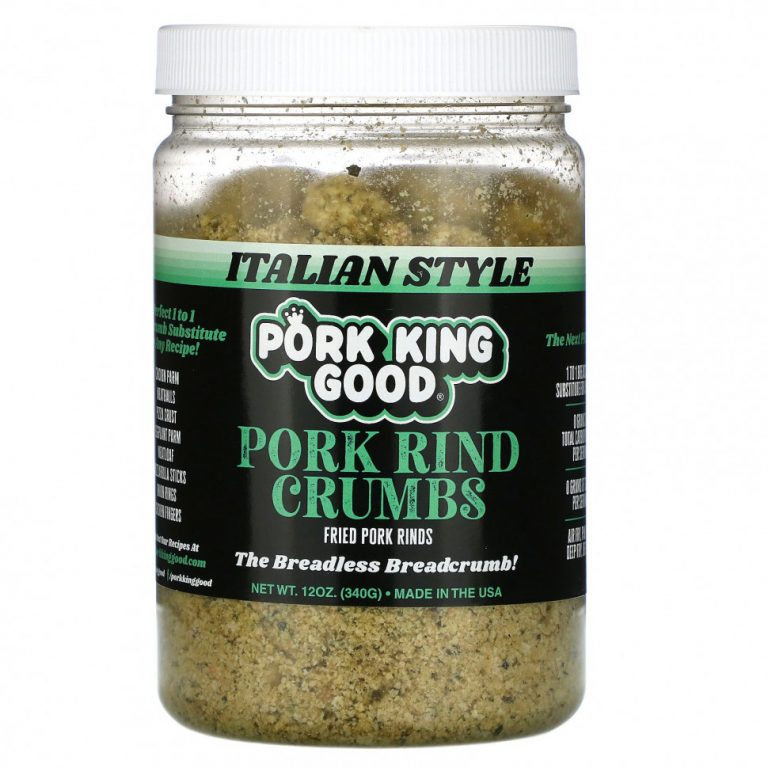 Pork King Good, Крошка из свинины, по-итальянски, 340 г (12 унций)