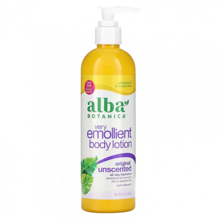 Alba Botanica, Очень смягчающий лосьон для тела, оригинальный, без запаха, 340 г (12 унций)