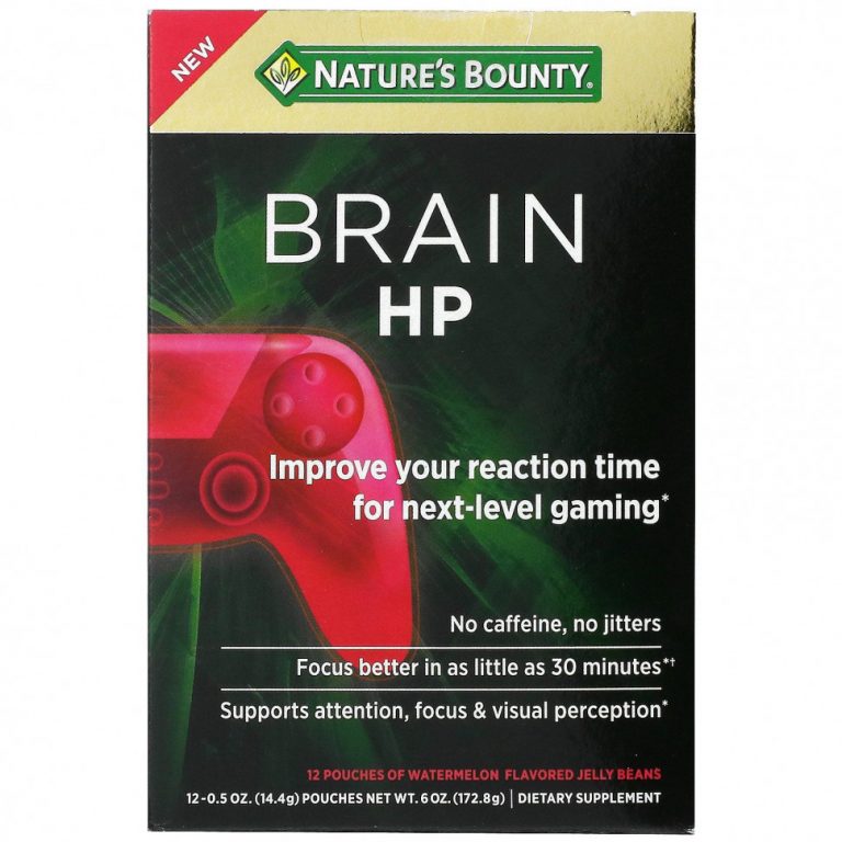 Nature’s Bounty, Brain HP, арбуз, 12 пакетиков по 14,4 г (0,5 унции)