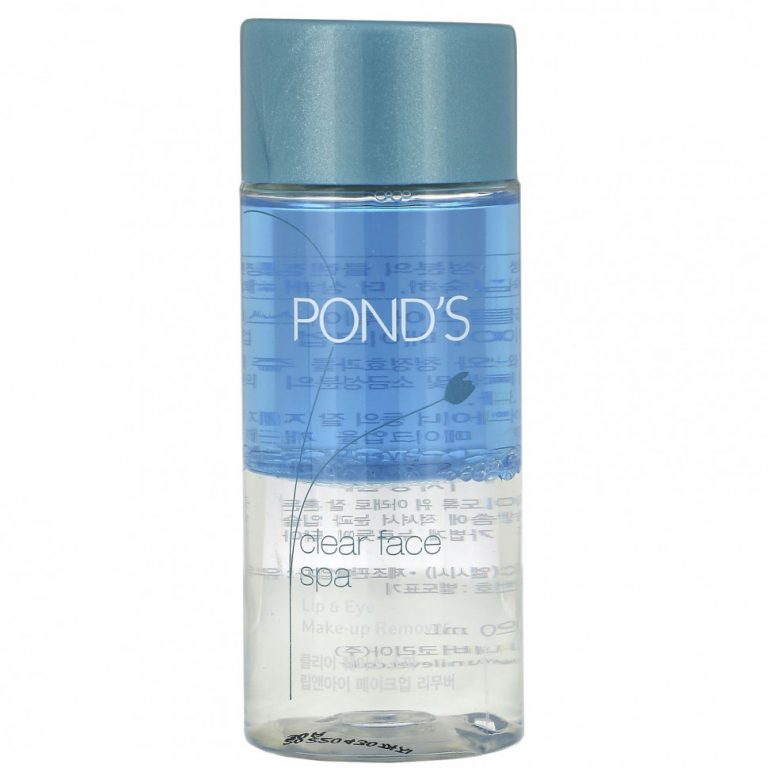 Pond’s, Clear Face Spa, средство для снятия макияжа с губ и глаз, 120 мл