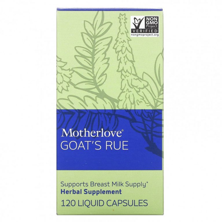 Motherlove, Goat’s Rue, 120 капсул с жидкостью