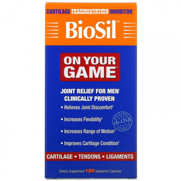 BioSil by Natural Factors, BioSil, «В вашей игре», 120 вегетарианских капсул