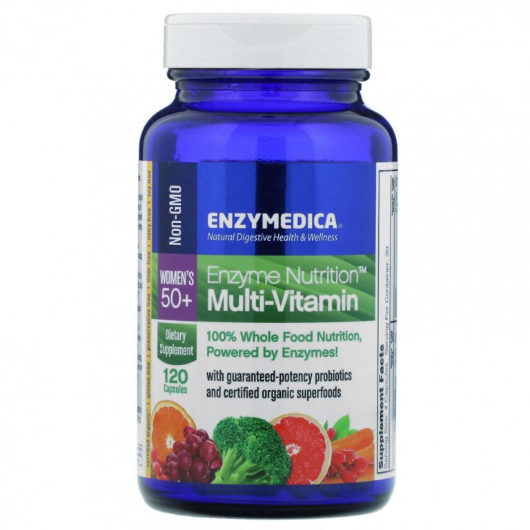 Enzymedica, Мультивитамины Enzyme Nutrition, для женщин старше 50 лет, 120 капсул