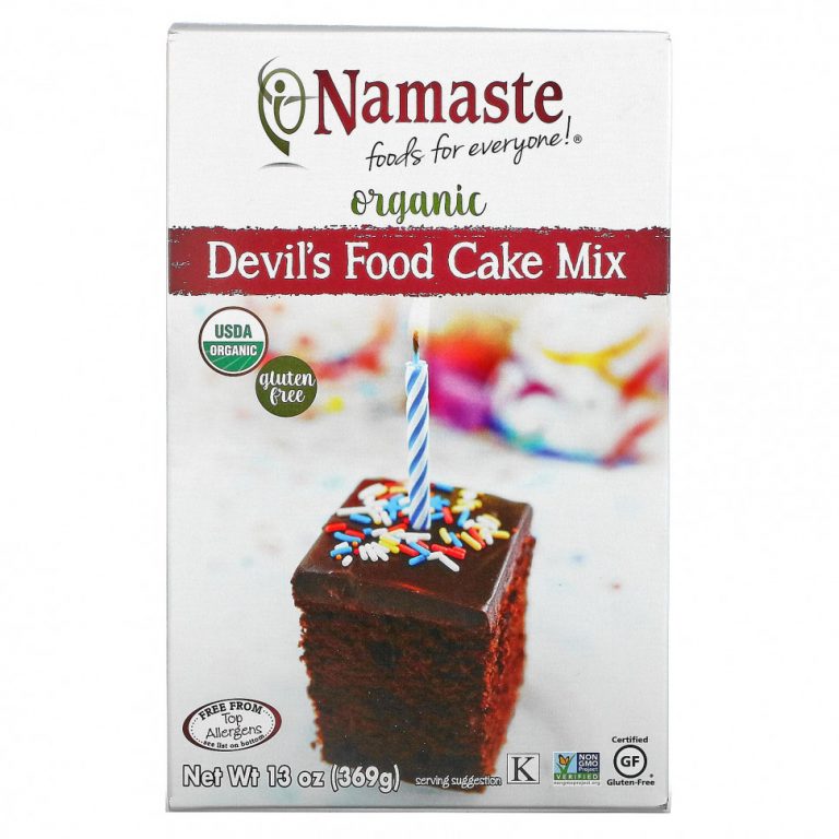 Namaste, Organic, смесь для выпечки Devil’s Food, 369 г (13 унций)