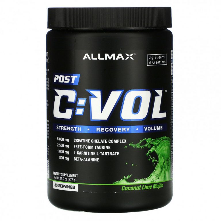 ALLMAX Nutrition, CVOL, Post, вкус кокоса и лайма, 375 г (13,2 унции)