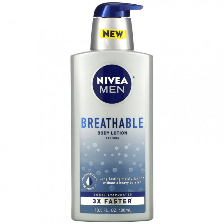 Nivea, Men, Дышащий лосьон для тела, 13,5 жидких унций (400 мл)