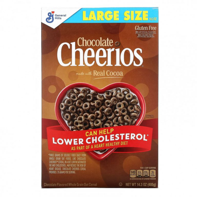 General Mills, Limited Edition, Cheerios, шоколадные хлопья в форме сердечек, 405 г (14,3 унции)