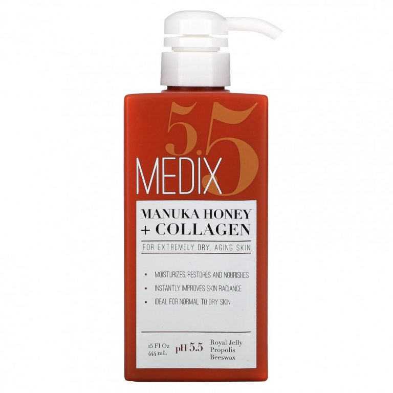 Medix 5.5, Manuka Honey + Collagen Lotion, 15 fl oz (444 ml)