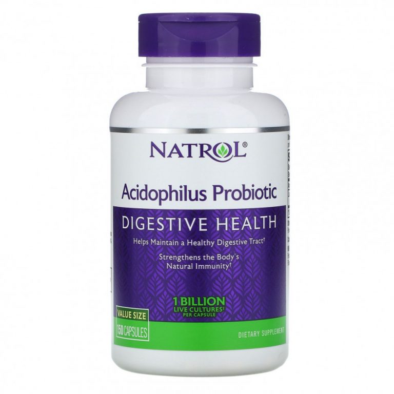 Natrol, Пробиотик Acidophilus , 1 млрд., 150 капсул