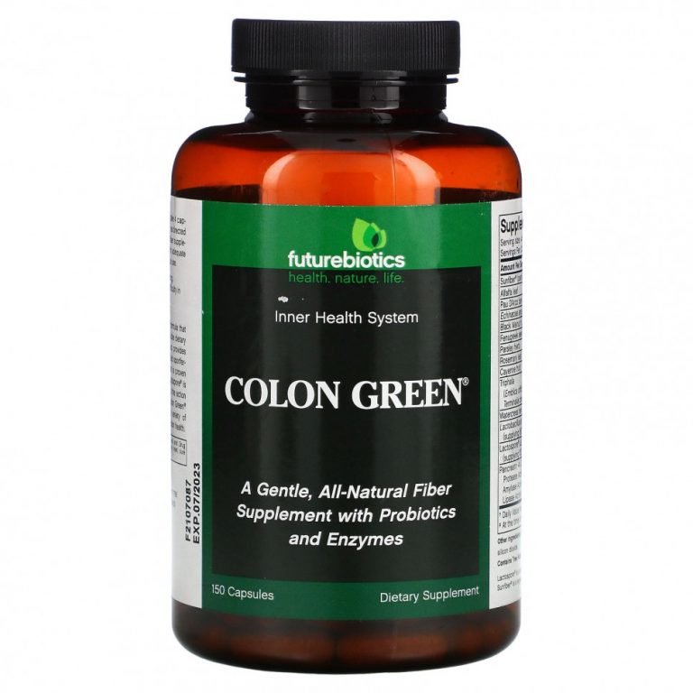 FutureBiotics, Colon Green, 150 капсул