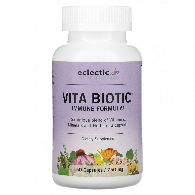 Eclectic Institute, Vita Biotic, 750 мг, 150 капсул