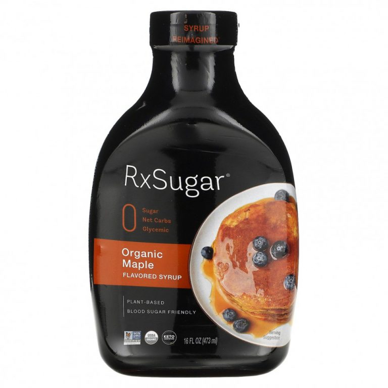 RxSugar, Органический кленовый сироп, 473 мл (16 жидк. Унций)