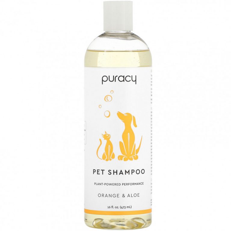 Puracy, Natural Pet Shampoo, Orange & Aloe, 16 fl oz (473 ml)