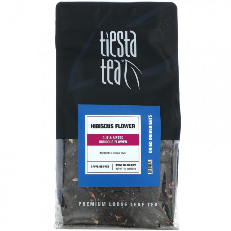 Tiesta Tea Company, Hibiscus Flower, Premium Loose Leaf Tea, Caffeine Free, 16.0 oz (453.6 g)