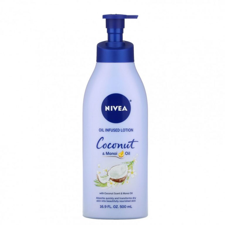 Nivea, Масляный лосьон, масло кокоса и монои, 500 мл (16,9 жидк. Унции)