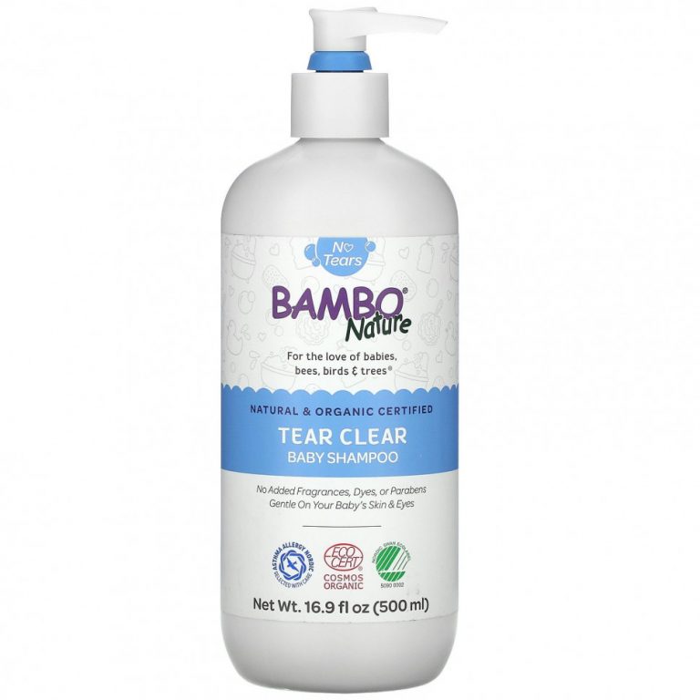 Bambo Nature, Детский шампунь Tear Clear, 16,9 жидких унций (500 мл)