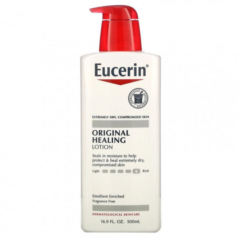 Eucerin, Оригинальный лечебный лосьон, 500 мл (16,9 жидкой унции)