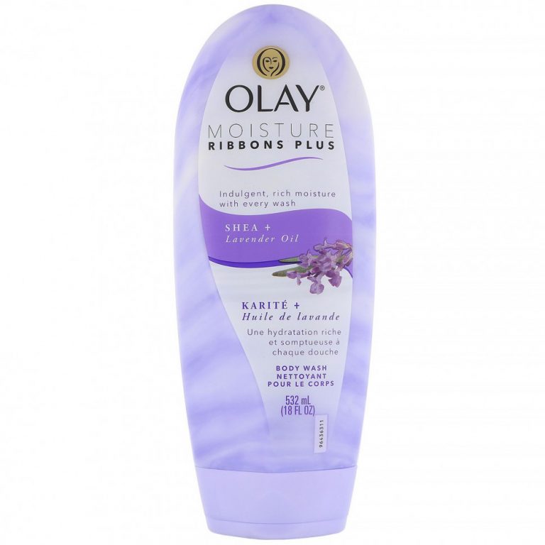 Olay, Moisture Ribbons Plus, гель для душа, масла ши + лаванды, 532 мл (18 жидк. унций)