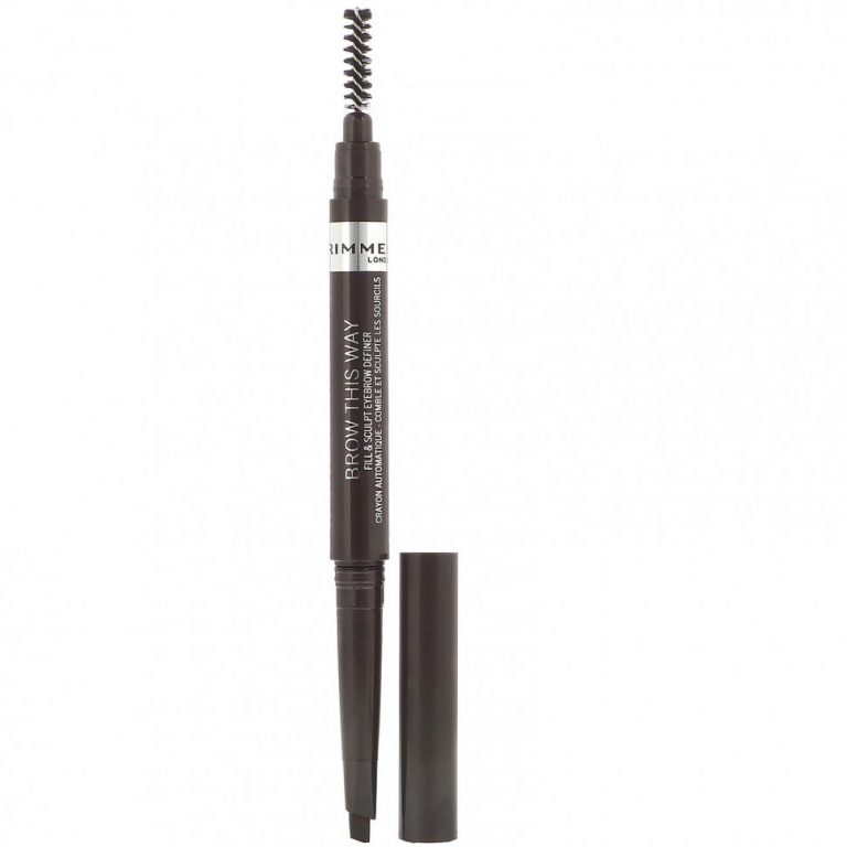 Rimmel London, Карандаш для бровей Brow This Way, 003 темно-коричневый, 0,25 г