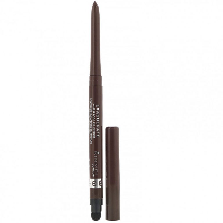 Rimmel London, Карандаш для глаз Exaggerate, оттенок 212 роскошный коричневый, 0,28 г