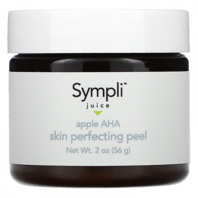 Sympli Beautiful, Juice, пилинг для улучшения состояния кожи с яблочным соком и АГК, 56 г (2 унции)