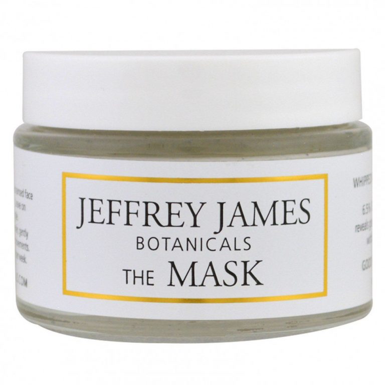 Jeffrey James Botanicals, The Mask, муссовая грязевая маска с малиной, 59 мл (2,0 унции)