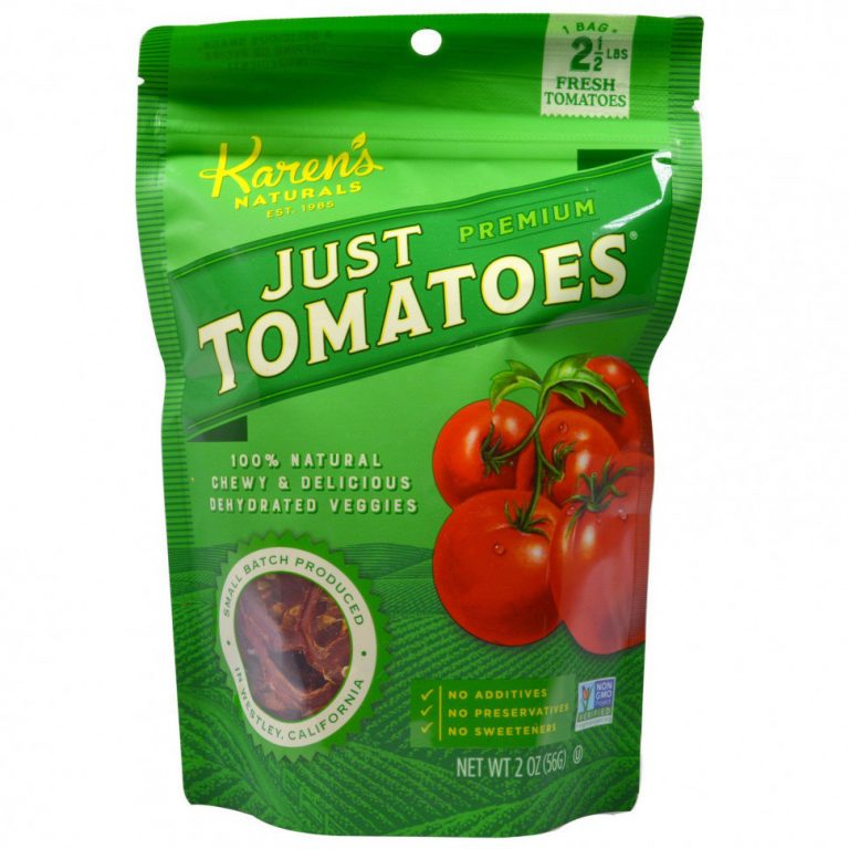 Karen’s Naturals, Just Tomatoes, Premium, 2 унции (56 г)