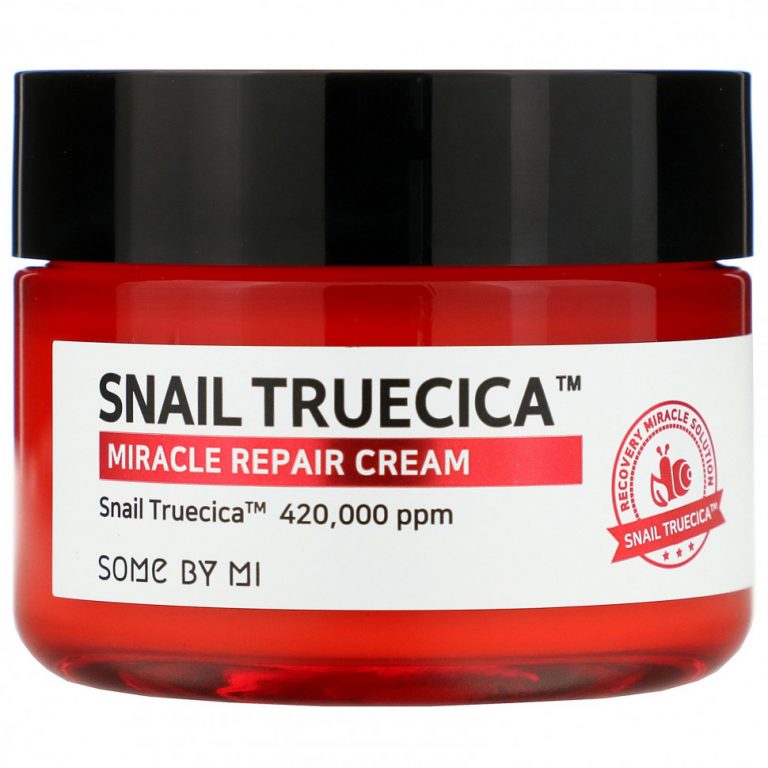 Some By Mi, Snail Truecica, восстанавливающий крем, 60 г (2,11 унции)