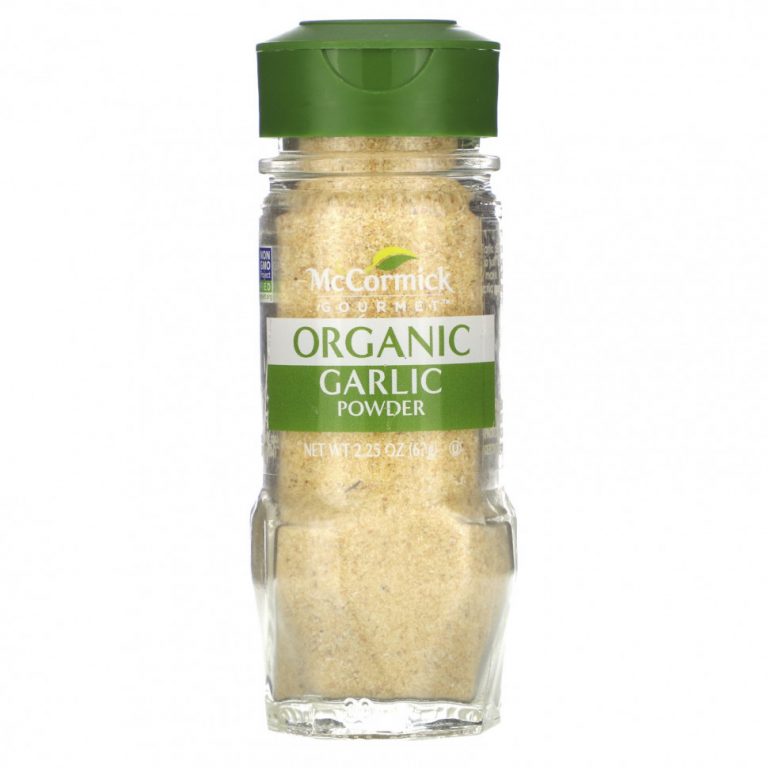 McCormick Gourmet, Organic, чесночный порошок, 63 г (2,25 унции)