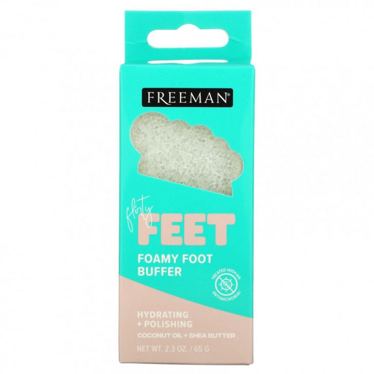 Freeman Beauty, Flirty Feet, массажная губка для ног, 65 г (2,3 унции)