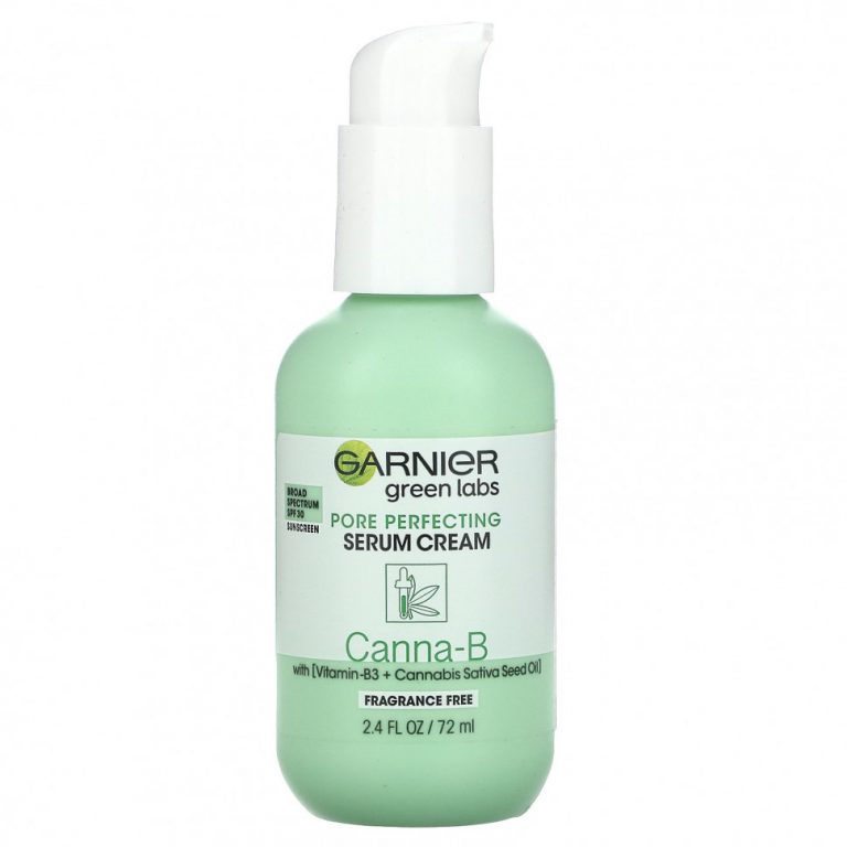 Garnier, Green Labs, Pore Perfecting Serum Cream, Canna-B, 2.4 fl oz (72 ml)