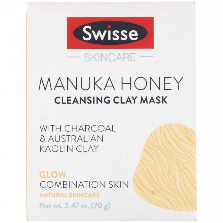 Swisse, Skincare, мед манука, очищающая глиняная маска, 70 г (2,47 унции)