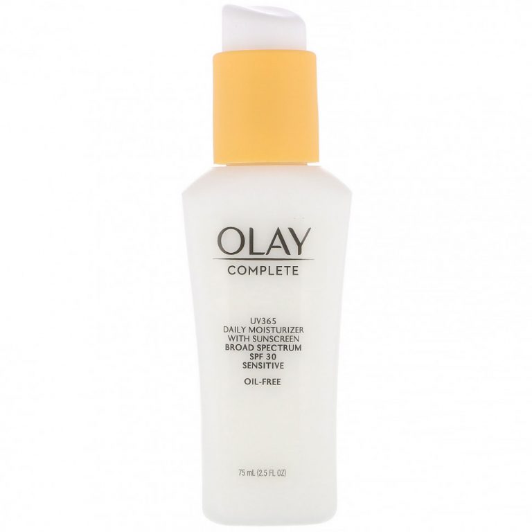 Olay, Complete, UV365, дневное увлажняющее средство, SPF 30, для чувствительной кожи, 75 мл (2,5 жидк. унции)