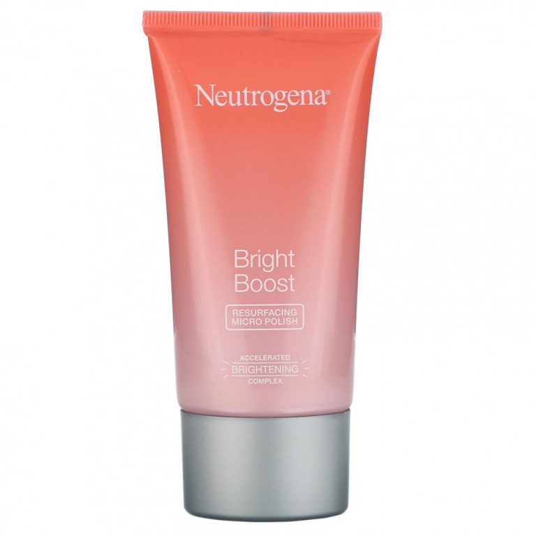 Neutrogena, Bright Boost, полироль для шлифовки кожи, 75 мл (2,6 жидк. Унции)