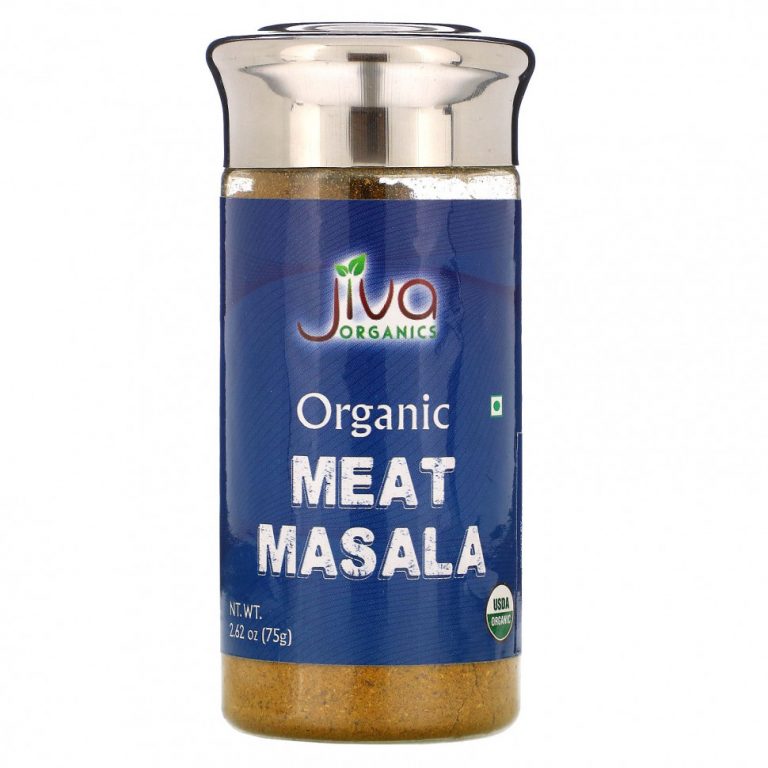 Jiva Organics, Органическое мясо масала, 75 г (2,62 унции)