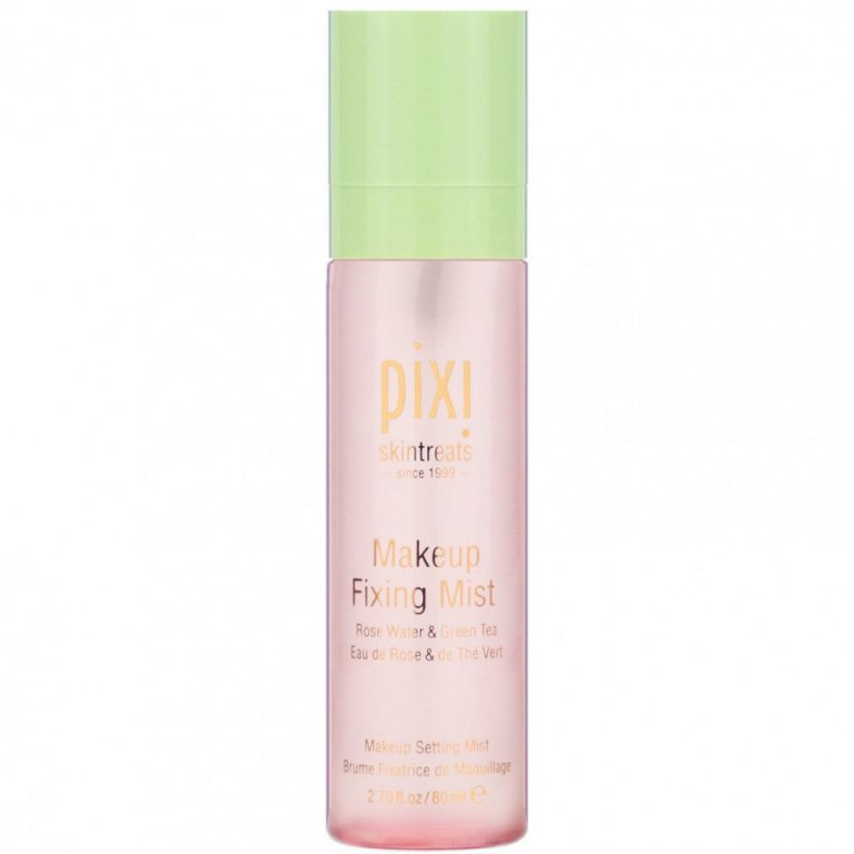 Pixi Beauty, спрей для фиксации макияжа, с розовой водой и зеленым чаем, 80 мл (2,7 жидкой унции)