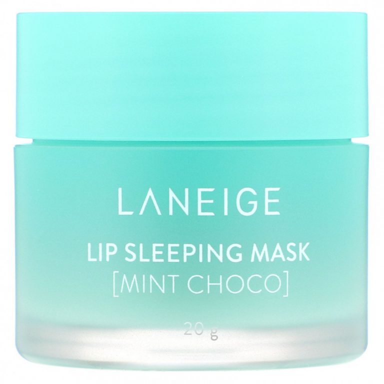 Laneige, ночная маска для губ, с ароматом мяты и шоколада, 20 г