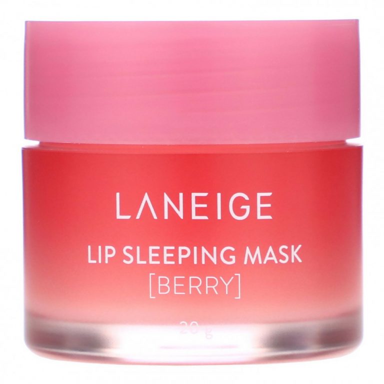 Laneige, Lip Sleeping Mask, ночная маска для губ, ягодная, 20 г