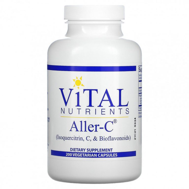 Vital Nutrients, Aller-C, 200 вегетарианских капсул